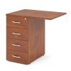 Kontejner Impress 80 x 60 cm - 4 zásuvky (ke stolu Impress 73 cm), hruška