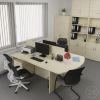 3D vizualizace Visio: 3 a více kanceláří, 12 a více prac. míst