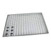Kovová rohož Grid 50 x 100 x 3,3 cm, stříbrná