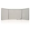 Magnetická rozkládací tabule 150/300 x 100 cm, bílá