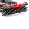 Motorový zametací kartáč Hard, červená