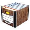 Archivační kontejner Fellowes Bankers Box Woodgrain 2 ks/bal, hnědá