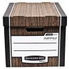 Archivační kontejner Fellowes Bankers Box Woodgrain 2 ks/bal, hnědá