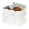 Organizér Compactor TEX 19 x 14 x 13 cm, tmavě hnědá