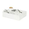 Organizér Compactor TEX 32 x 25 x 8 cm, 3 díly, šedá