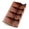 Plastový nájezd Linea Combi 40 x 19,5 x 4,8 cm (samice), hnědá