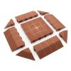 Plastový nájezd Linea Combi 40 x 19,5 x 4,8 cm (samice), hnědá