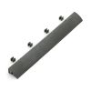 Plastový nájezd Linea Easy 39 x 4,5 x 2,5 cm, šedá