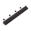 Plastový nájezd Linea Easy 39 x 4,5 x 2,5 cm, tmavě hnědá
