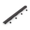 Plastový nájezd Linea Easy 39 x 4,5 x 2,5 cm, tmavě hnědá