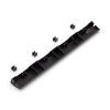Plastový nájezd Linea Easy 39 x 4,5 x 2,5 cm, tmavě hnědá
