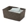Pletený košík Compactor 30 x 20 x 13 cm, světle hnědá