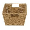Pletený košík Compactor 31 x 24 x 14 cm, černá