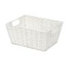 Pletený košík Compactor 31 x 24 x 14 cm, černá