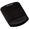 Podložka pod myš a zápěstí Fellowes PlushTouch, černá