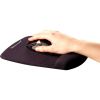 Podložka pod myš a zápěstí Fellowes PlushTouch, černá
