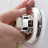 Polička do koupelny Compactor Bestlock, přírodní dřevo