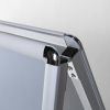 Reklamní áčko 500 x 700 mm, oblý roh, profil 25 mm, hliník