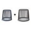 Set 2 univerzálních košů, 25 + 35 l, antracit