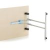 Skládací stůl Impress 140 x 80 cm, bílá