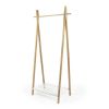 Stojan na šaty Compactor Bamboo Stender, přírodní dřevo