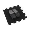 Dlažba FitFlo SF1050 47,8 x 47,8 x 0,8 cm - okraj, černá