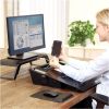 Stojan pod monitor Fellowes HANA, černá
