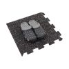 Dlažba FitFlo SF1050 47,8 x 47,8 x 0,8 cm - roh, červená / bílá