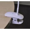 Stolní LED lampička 2v1  - podstavec i clip 5W, bílá