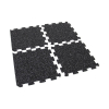 Dlažba FitFlo SF1050 95,6 x 95,6 x 0,8 cm - okraj, bílá