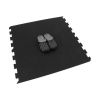 Dlažba FitFlo SF1050 95,6 x 95,6 x 1,6 cm - okraj, černá
