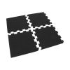 Dlažba FitFlo SF1050 95,6 x 95,6 x 1,6 cm - roh, černá