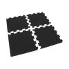 Dlažba FitFlo SF1050 95,6 x 95,6 x 1,6 cm - roh, černá