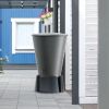 Sud na dešťovou vodu, 210 l, antracit