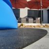 Tlumící podložka Poolpad 288,6 x 288,6 x 0,8 cm, černá