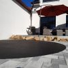 Tlumící podložka Poolpad 288,6 x 288,6 x 0,8 cm, černá