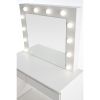Toaletní stolek Hollywood, bílá