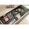 Úložný organizér Compactor TEX 12 x 12 x 7 cm, hnědá