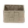 Úložný organizér Compactor TEX 12 x 12 x 7 cm, hnědá