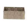 Úložný organizér Compactor TEX 18 x 12 x 7 cm, hnědá