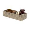 Úložný organizér Compactor TEX 30 x 12 x 7 cm, hnědá