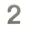 Domovní číslo "2", RN.95L, nerez