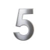 Domovní číslo "5", RN.75L, nerez