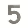 Domovní číslo "5", RN.95L, nerez
