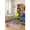 Výškově nastavitelný stůl OfficeTech A, 120 x 80 cm, šedá podnož, bílá