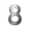 Domovní číslo "8", RN.75L, nerez