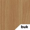 Výškově nastavitelný stůl OfficeTech D, 200 x 80 cm, šedá podnož, buk