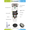 Drtič odpadu EcoMaster STANDARD EVO3, nerez