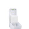 Zásobník na skládaný toaletní papír Merida Hygiene Control, bílá