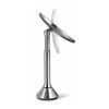 Zrcátko Simplehuman s nastavitelným jasem Dual LED, matný nerez